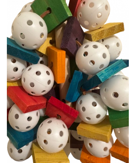 Parrot-Supplies Mega Wiffle Ball Home Run XXL Parrot Toy Parrot-Supplies Mega Wiffle Ball Home Run XXL Parrot Toy